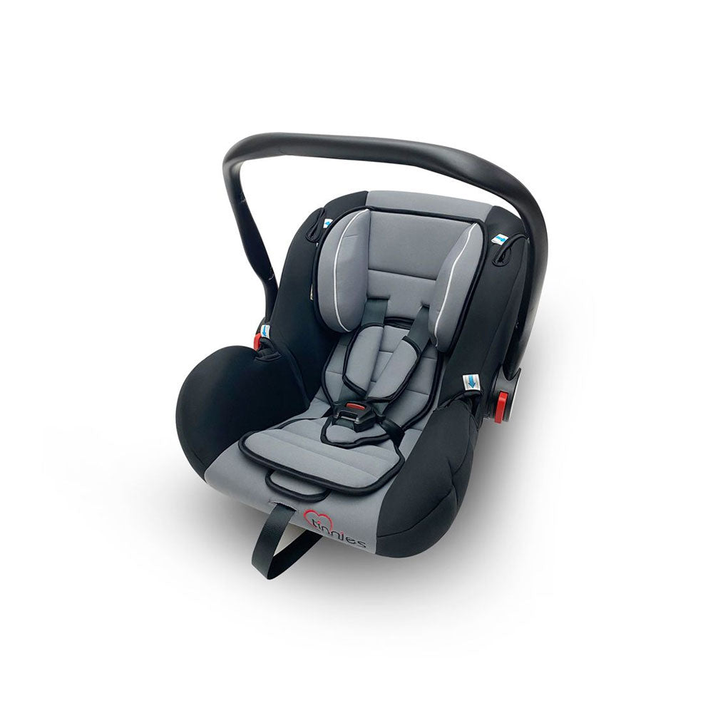 COMFORTABLE &amp; SECURE BABY CARRIER CAR SEAT – INFANT ROCKER WITH CANOPY (GREY, 0-18 MONTHS)
