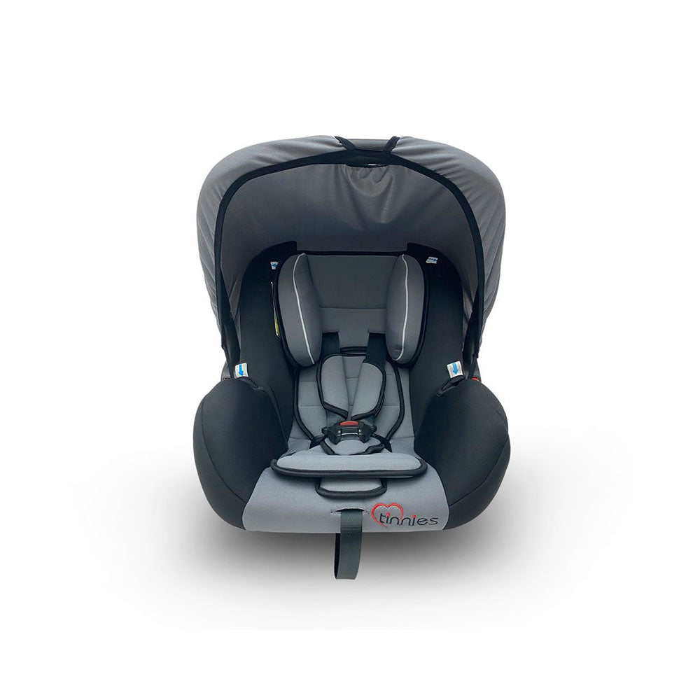 COMFORTABLE &amp; SECURE BABY CARRIER CAR SEAT – INFANT ROCKER WITH CANOPY (GREY, 0-18 MONTHS)