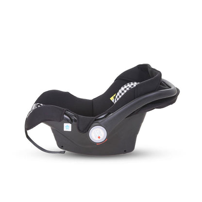 2-IN-1 BABY CARRIER &amp; CAR SEAT – NEWBORN TO 18 MONTHS (BLACK CHECK, UNISEX)