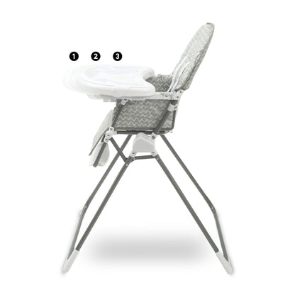 TINNIES PREMIUM CHEVRON FOLDABLE HIGH CHAIR