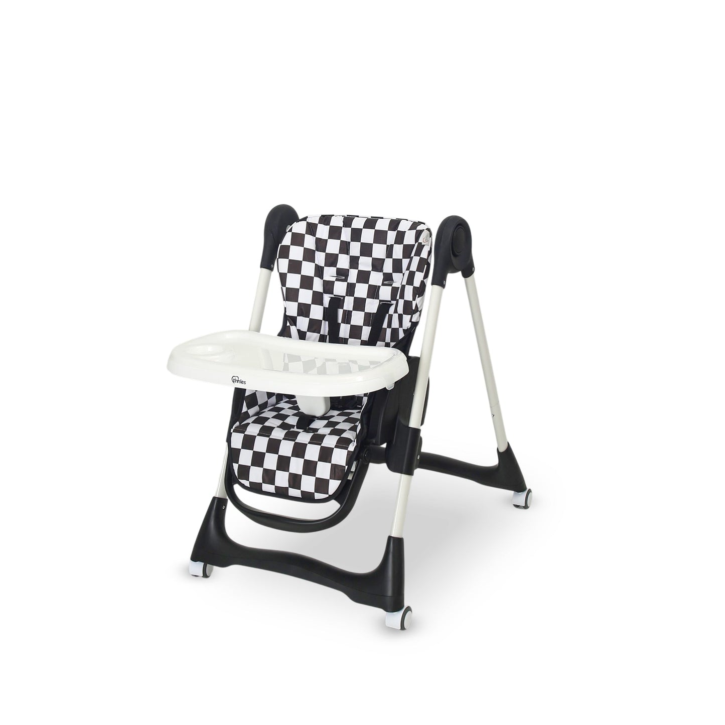 TINNIES BABY HIGH CHAIR CHECKERED PATTERN