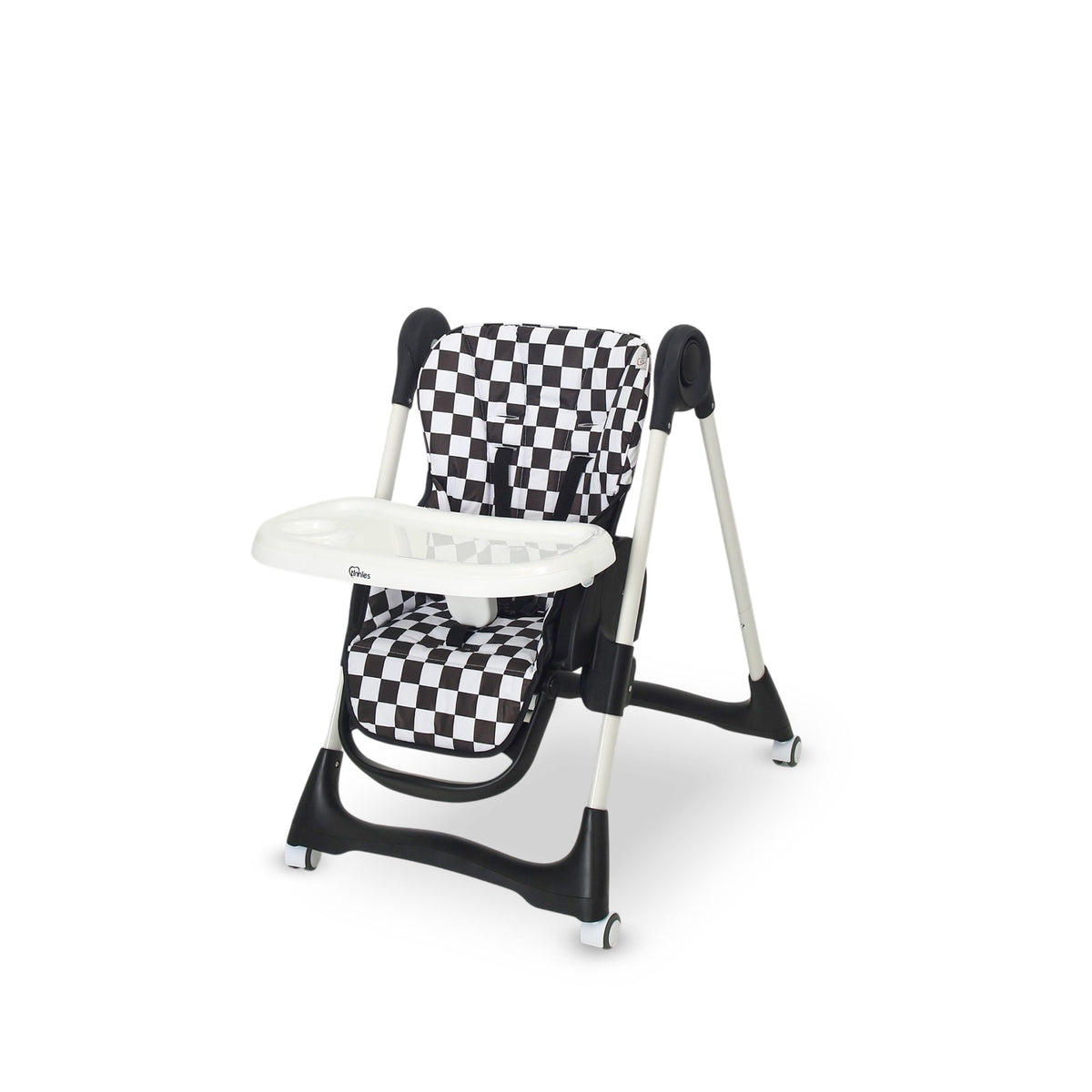 TINNIES BABY HIGH CHAIR CHECKERED PATTERN