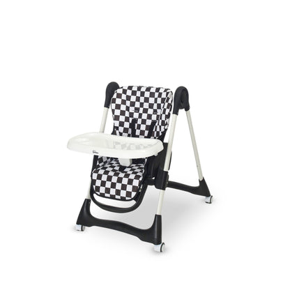 TINNIES BABY HIGH CHAIR CHECKERED PATTERN