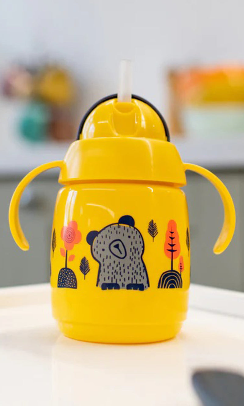 TRNR Straw Cup AL IL Yellow 1X Tommee Tippee 300ML