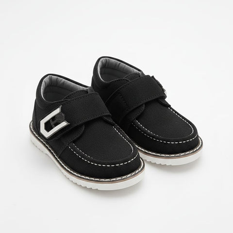 Boys Modern Black Loafers  Casual Zubaidas Zubaidas 04000891