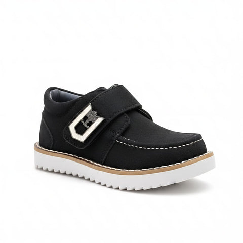 Boys Modern Black Loafers  Casual Zubaidas Zubaidas 04000891