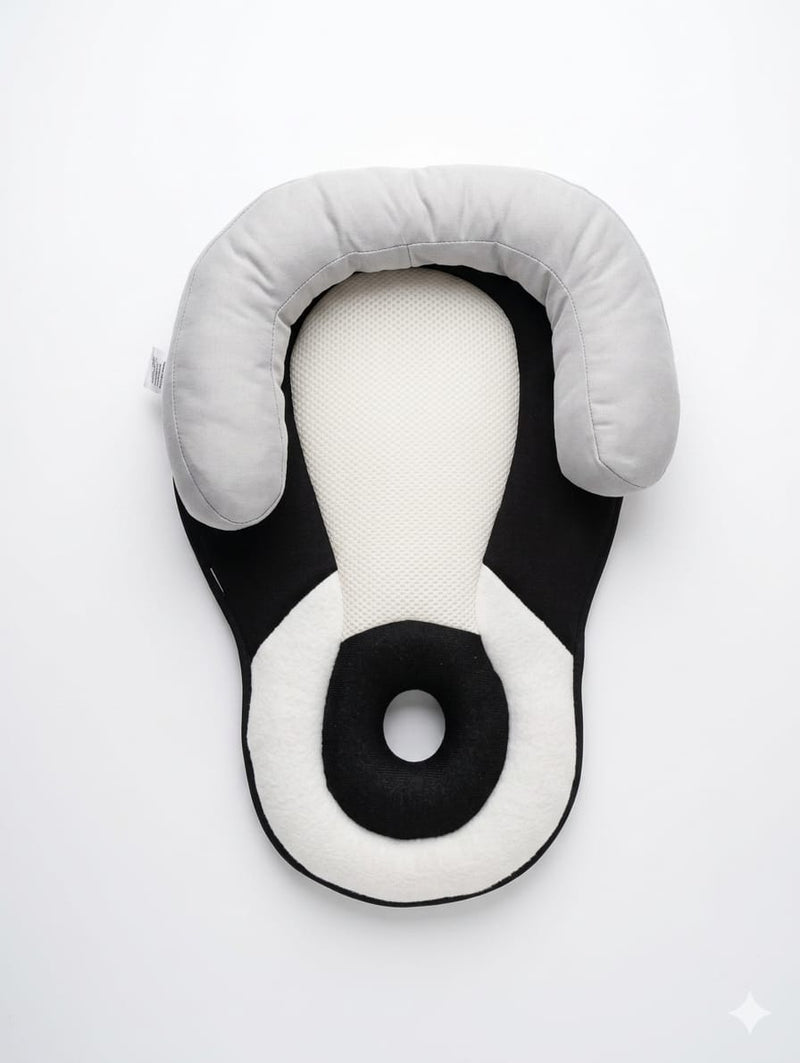 Portable Ergonomic Baby Lounger & Head Support Pillow