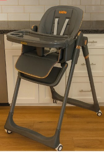 Kidilo 8122 Premium Adjustable Baby High Chair