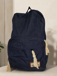 Classic Navy Blue Casual Backpack – Lightweight Multi-Purpose Travel, School & Daily Use Bag - View 1