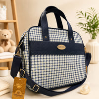 Baby Sky Premium Multi-Functional Maternity & Baby Diaper Bag – Stylish Travel Organizer with Shoulder Strap | Navy Blue - View 2