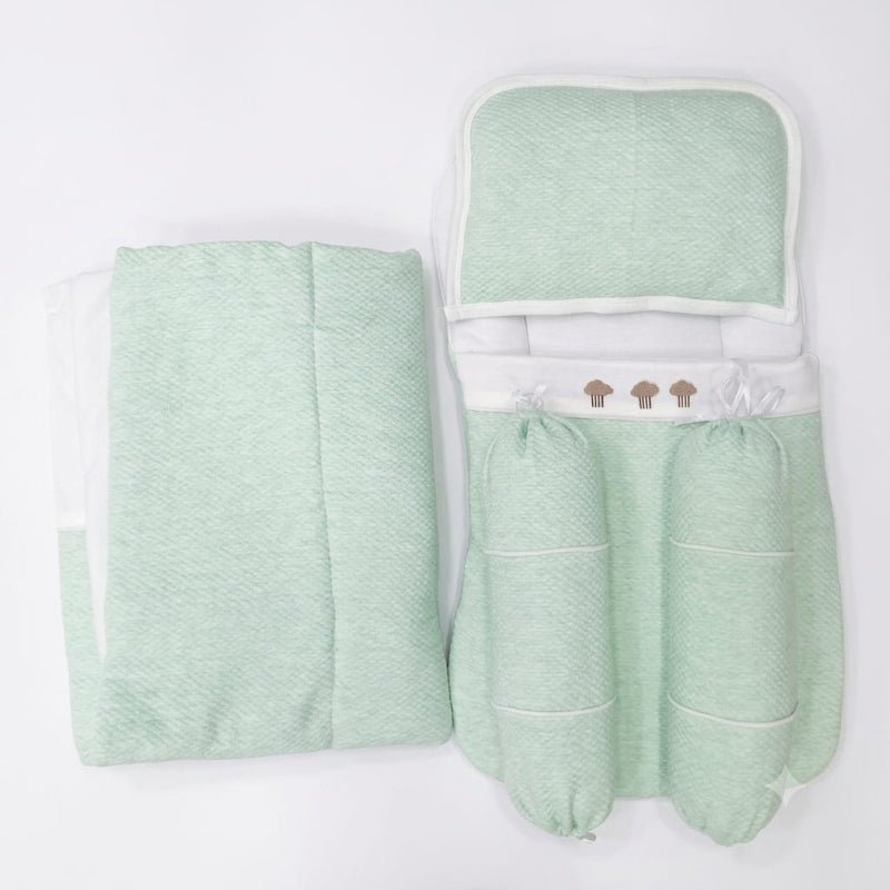 Premium 5-Piece Mint Green carry Nest