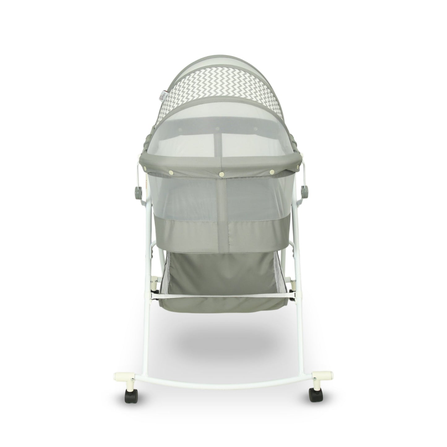 TINNIES PORTABLE BABY CRADLE GREY