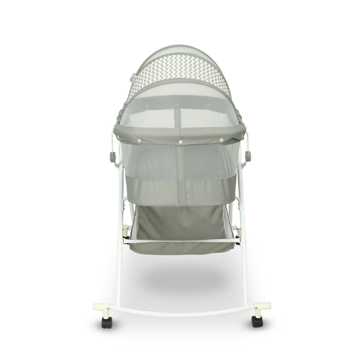 TINNIES PORTABLE BABY CRADLE GREY
