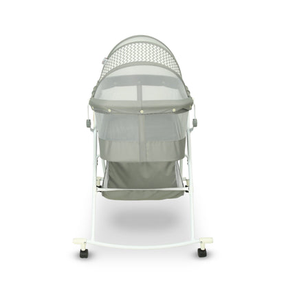 TINNIES PORTABLE BABY CRADLE GREY
