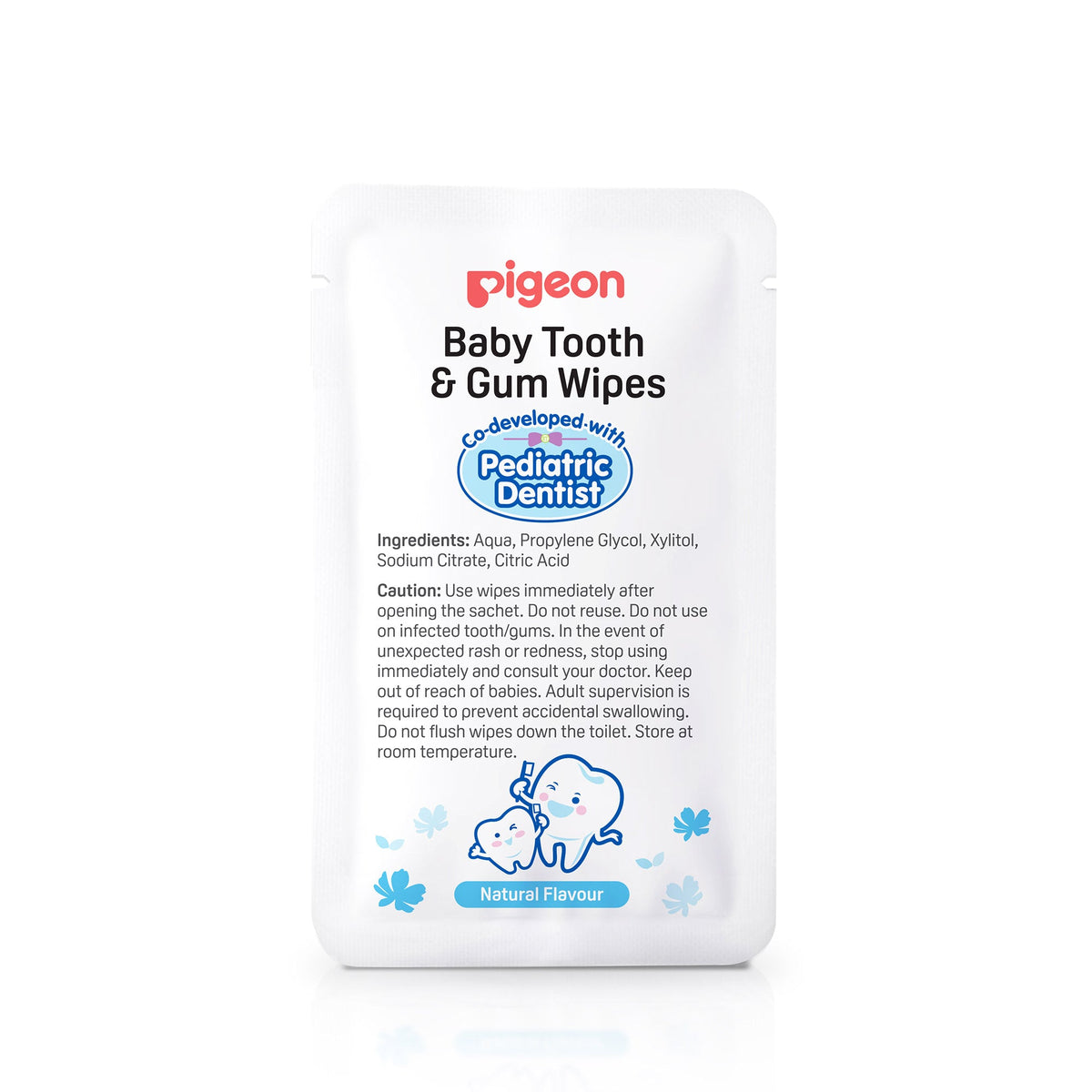 BABY TOOTH & GUM WIPES NATURAL 20S