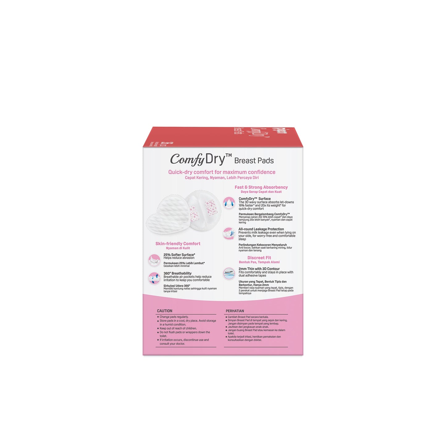 PIGEON COMFYDRY BREAST PADS 36PCS