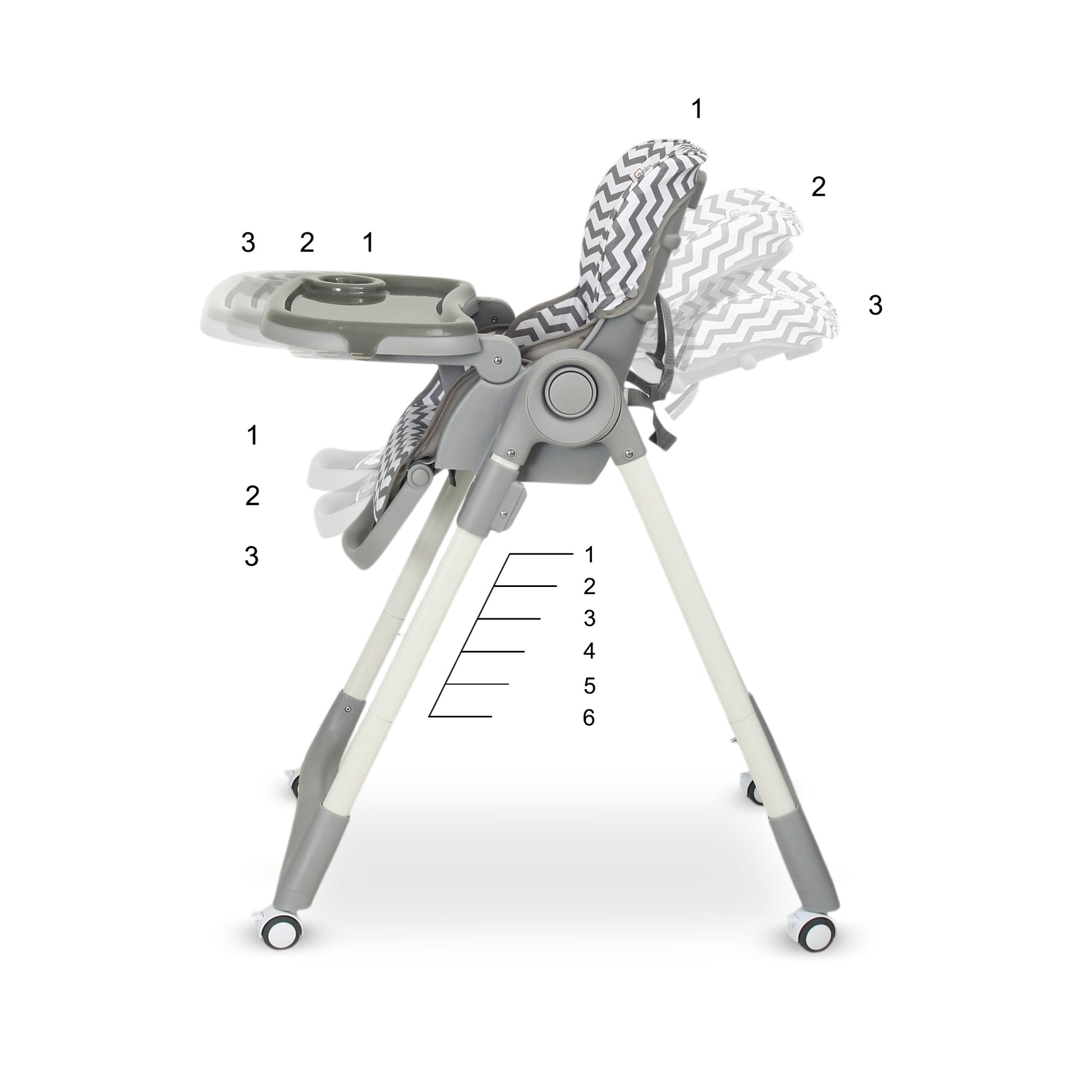 TINNIES BABY HIGH CHAIR PATTERNED