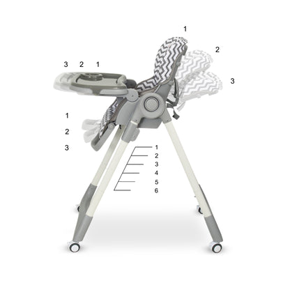 TINNIES BABY HIGH CHAIR PATTERNED