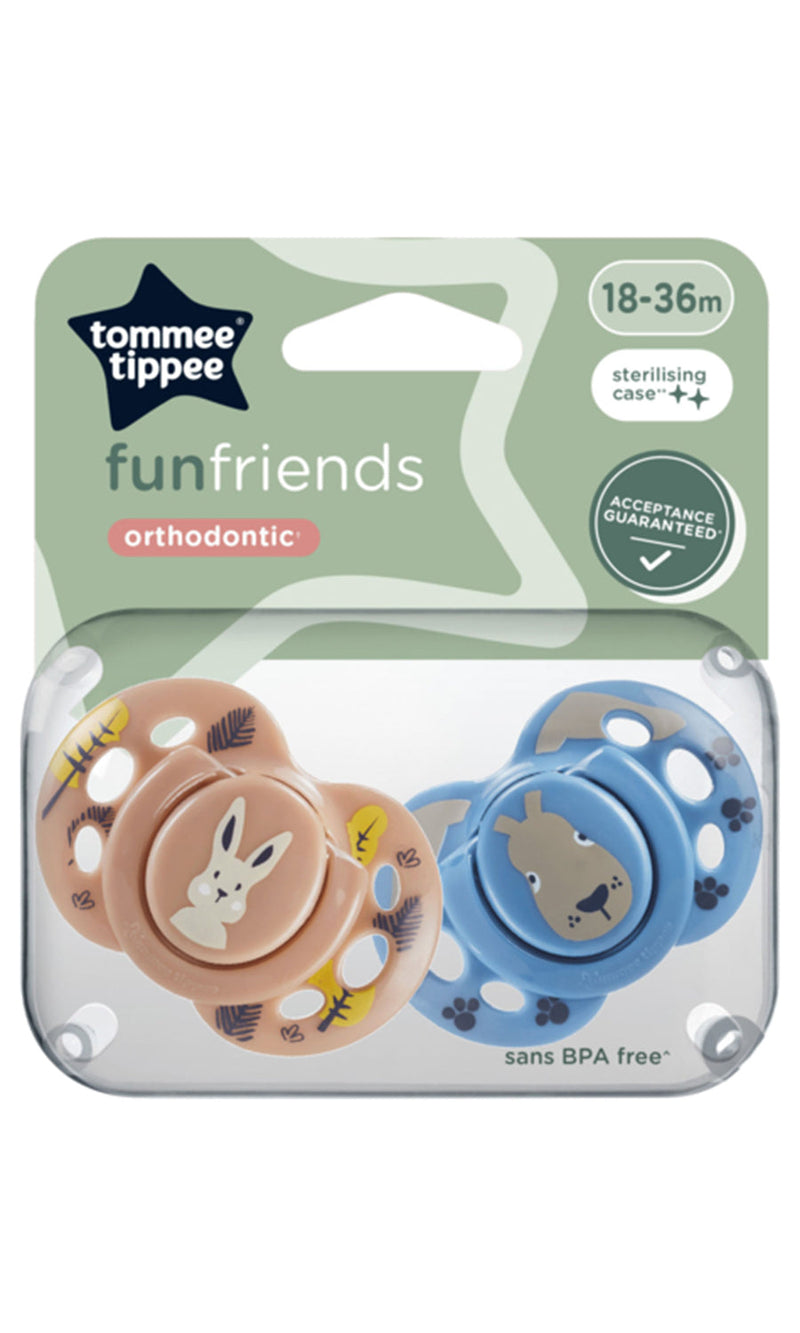 Air Soother Pack Of 2 Tommee Tippee 18-36M