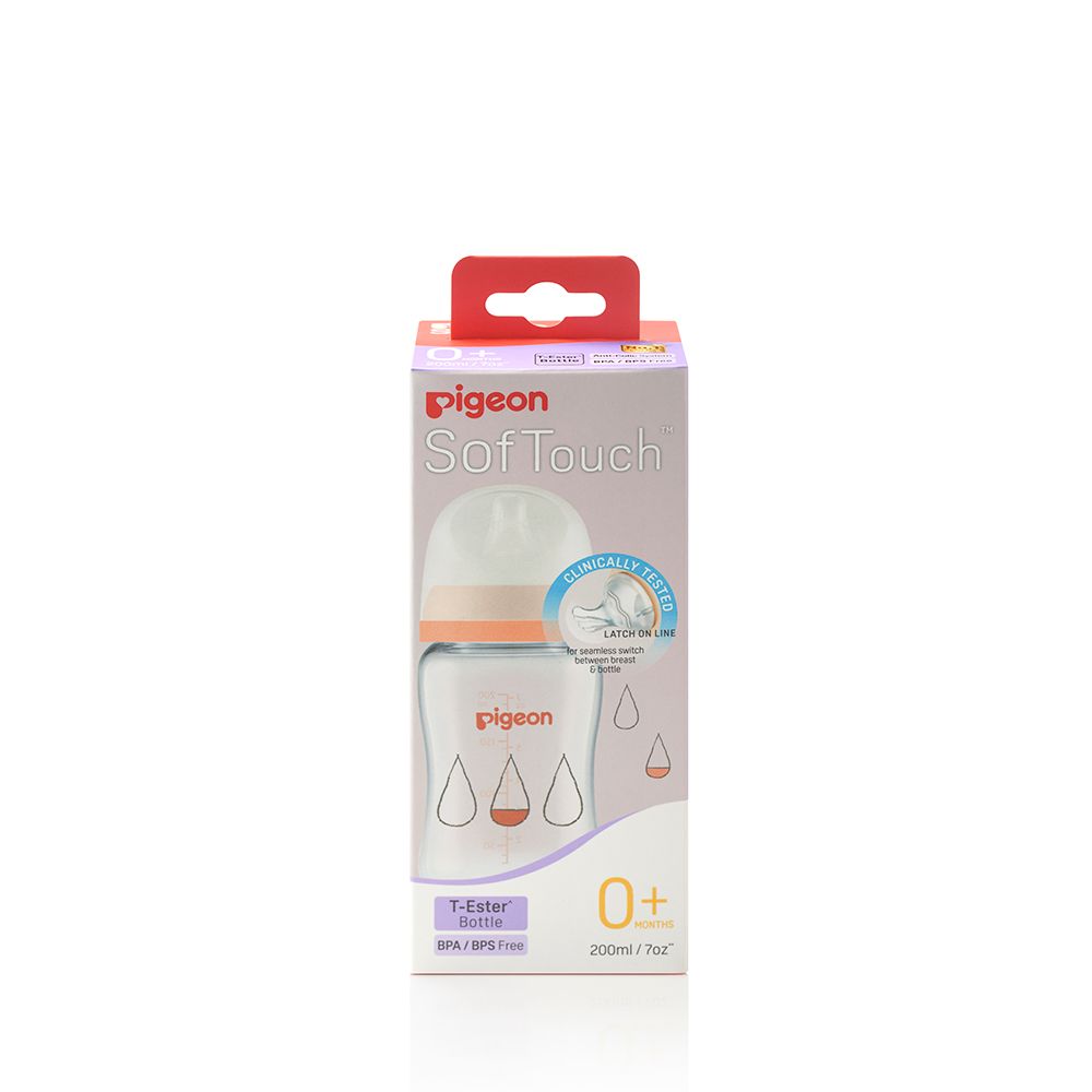 PIGEON SOFTOUCH WIDE NECK FEEDER T-ESTER 200ml