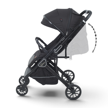 TINNIES TRAVEL STROLLER BLACK