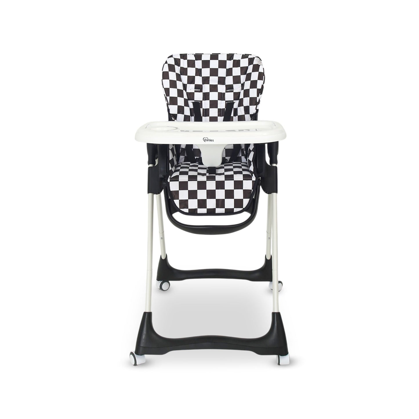 TINNIES BABY HIGH CHAIR CHECKERED PATTERN