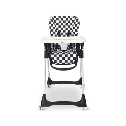 TINNIES BABY HIGH CHAIR CHECKERED PATTERN