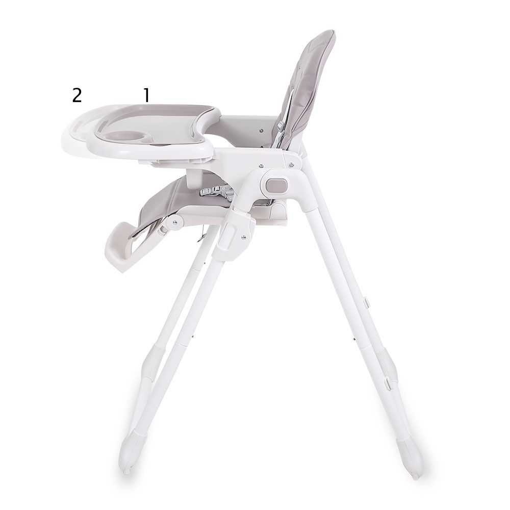 BLUE BABY HIGH CHAIR FOR BOYS – ADJUSTABLE HEIGHT, RECLINE & SAFETY HARNESS (6–36 MONTHS)