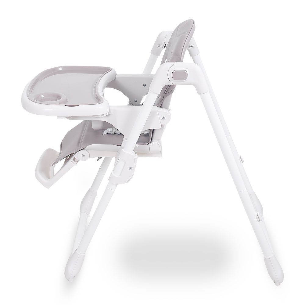 BLUE BABY HIGH CHAIR FOR BOYS – ADJUSTABLE HEIGHT, RECLINE & SAFETY HARNESS (6–36 MONTHS)