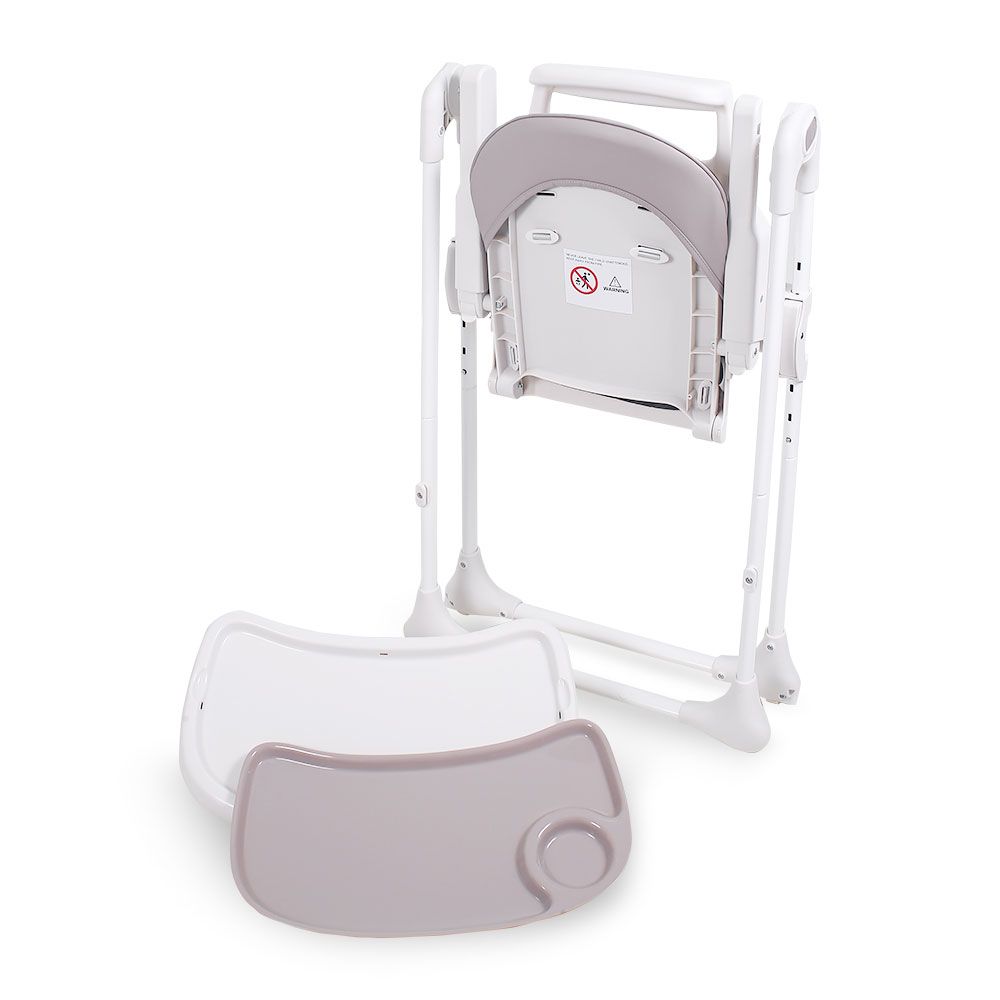 BLUE BABY HIGH CHAIR FOR BOYS – ADJUSTABLE HEIGHT, RECLINE & SAFETY HARNESS (6–36 MONTHS)