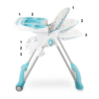 Baby High Chair  Blue  T029 - View 1