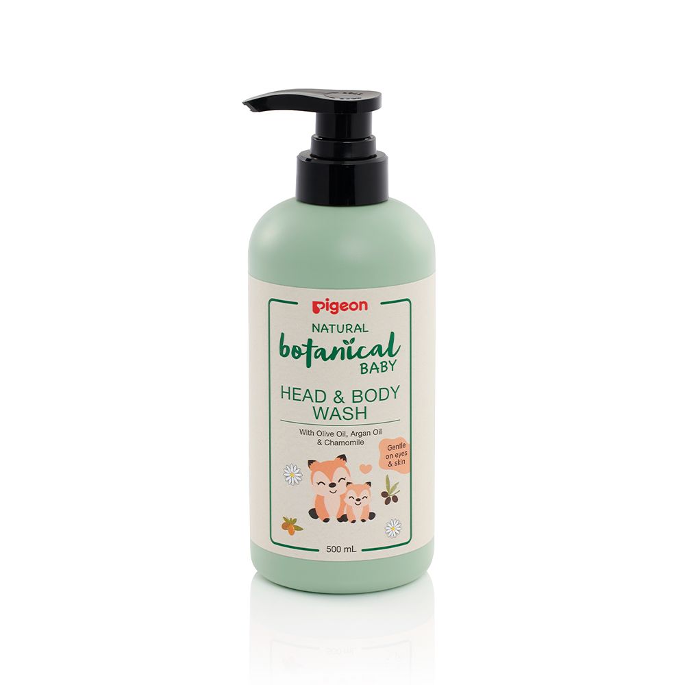 PIGEON NATURAL BOTANICAL BABY HEAD & BODY WASH