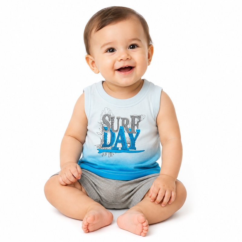Baby Boys Sleeveless sando Zubaidas