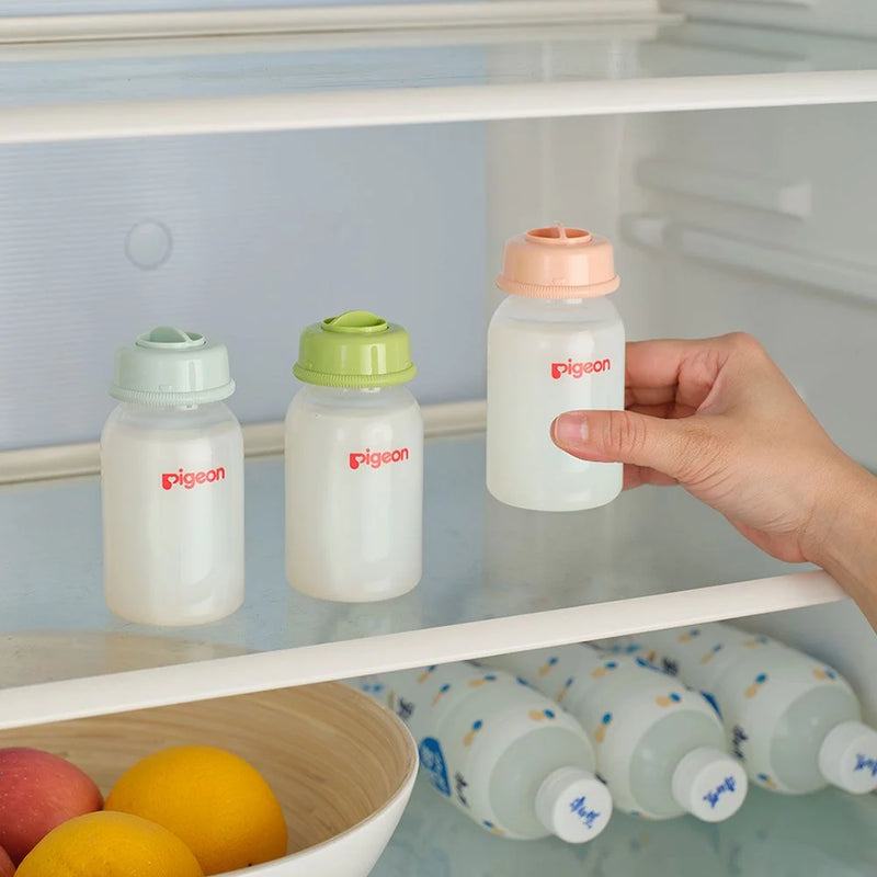Pigeon Baby Milk Storage & Feeding Bottles – 3 Piece Set