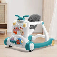 Multi-Functional Baby Activity & Musical Walker – Interactive Learning Center for Infants (Green) - View 1