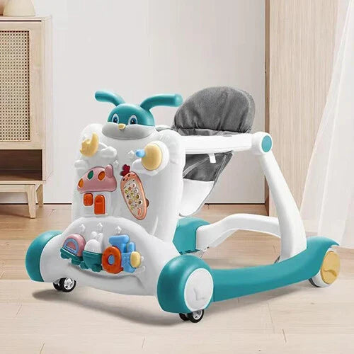 Multi-Functional Baby Activity & Musical Walker – Interactive Learning Center for Infants (Green)