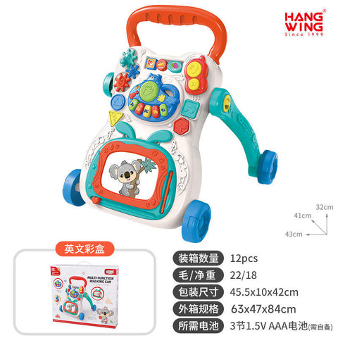 Multi-functional Musical Baby Walker 688-167 Zubaidas