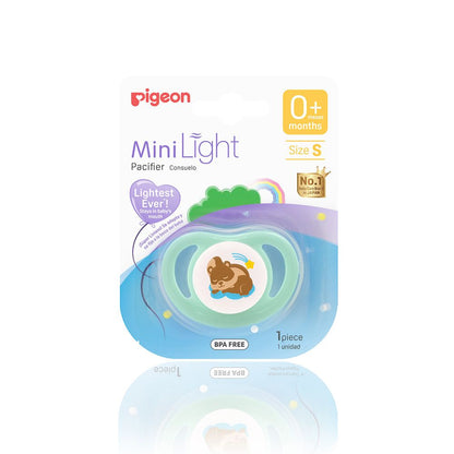 BABY PACIFIER – BIRD MOTIF (0–6 MONTHS)