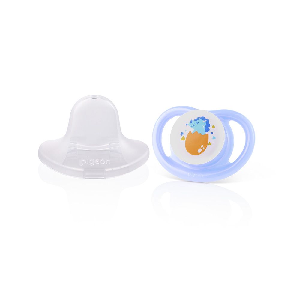 PIGEON MINILIGHT SOFTEST SILICONE BOY PACIFIER 2PCS - S