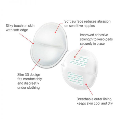 ULTRA-SOFT ALOE VERA BREAST PADS (60 PADS)