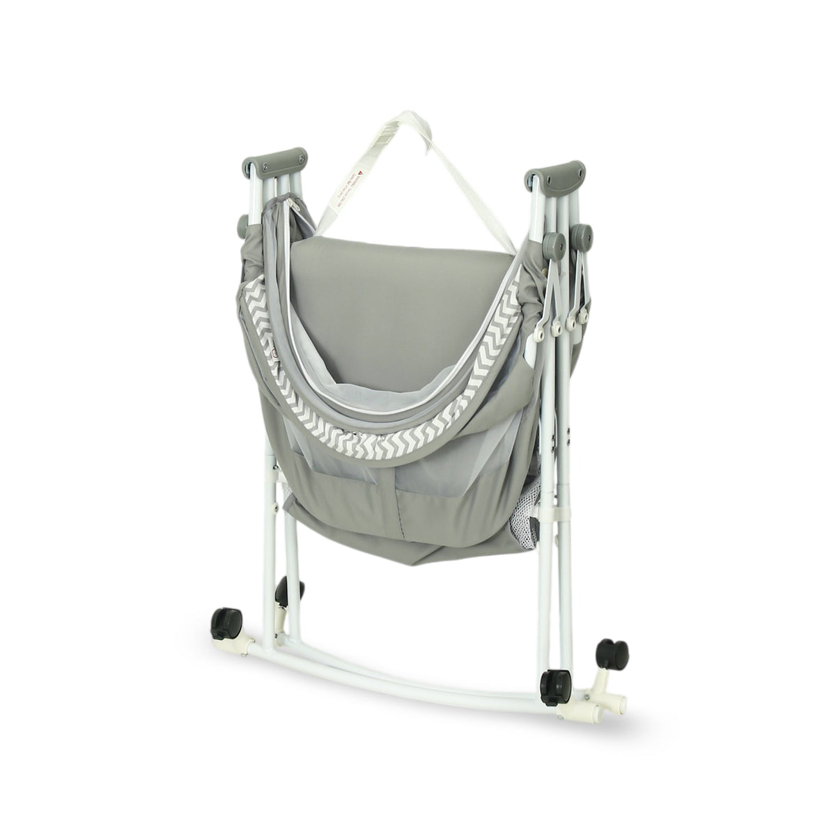 TINNIES PORTABLE BABY CRADLE GREY