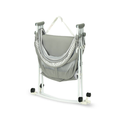 TINNIES PORTABLE BABY CRADLE GREY