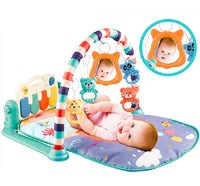 Baby Musical Play Gym & Activity Mat | Interactive Infant Fitness Mat with Hanging Toys - View 3