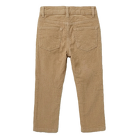 Boys' Slim Fit Corduroy Trousers – Sand Beige Zubaidas - View 2