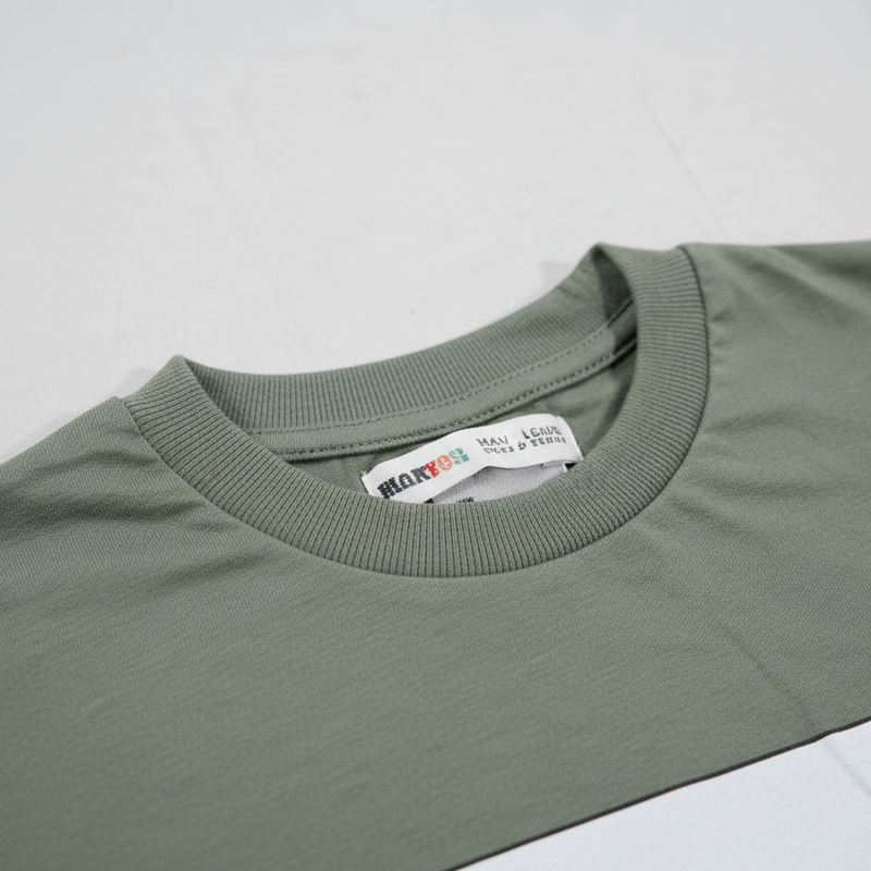 Boys Long Sleeve Olive Cotton Tokyo Graphic Print Zubaidas