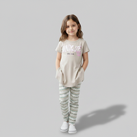 Girls Two Piece Loungewear Set Zubaidas - View 1