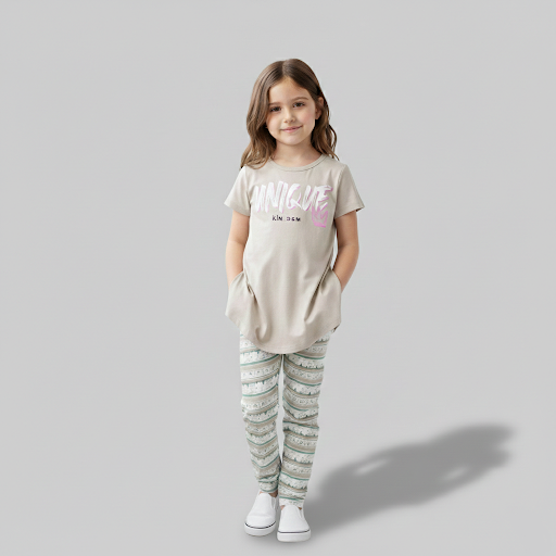 Girls Two Piece Loungewear Set Zubaidas