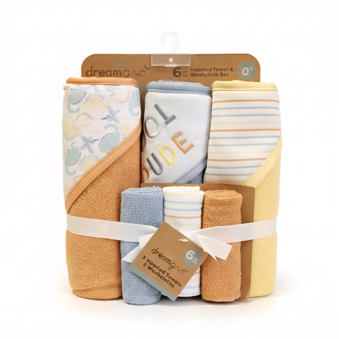 Hooded Towel & Washcloth Set 01102932 Zubaidas
