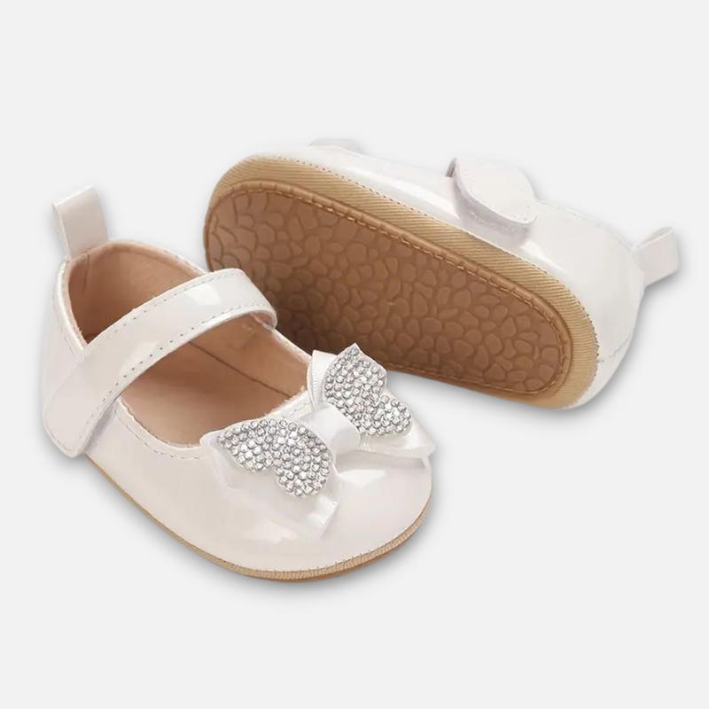 Baby Girl Pump White