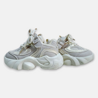 Girls Joggers Velcro & Lace - View 4